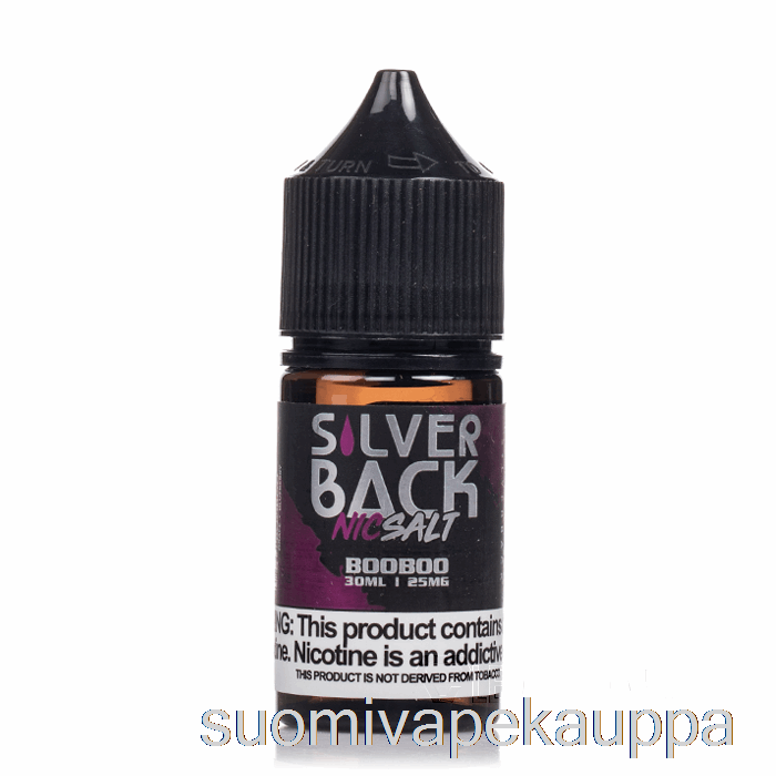 Vape Nesteet Booboo - Silverback Juice Co. Suolat - 30 Ml 25 Mg